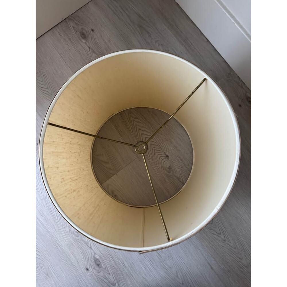 Stiffel Vintage Round 13” Drum Lamp Shade - Picture 4 of 6